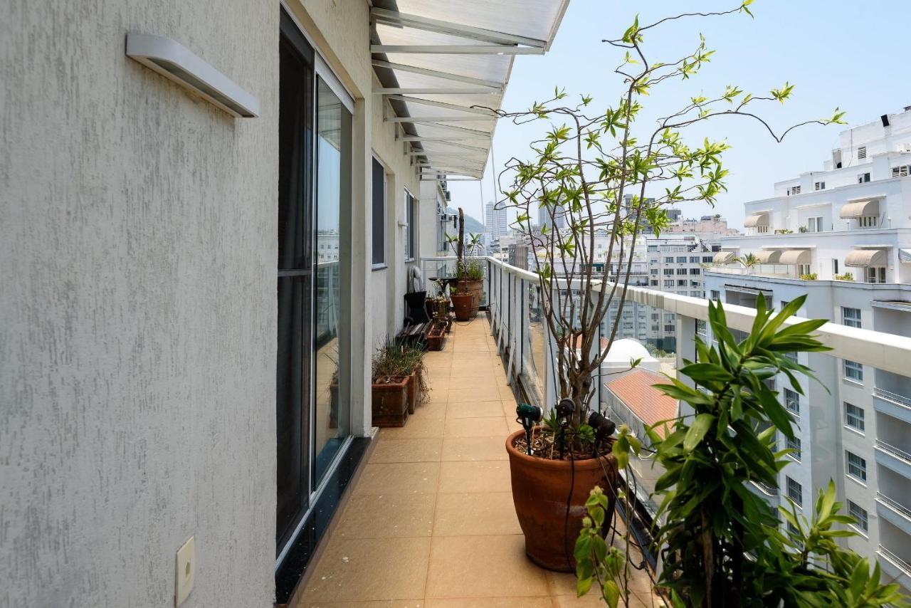 Varanda Vista Mar Copacabana Apartamento